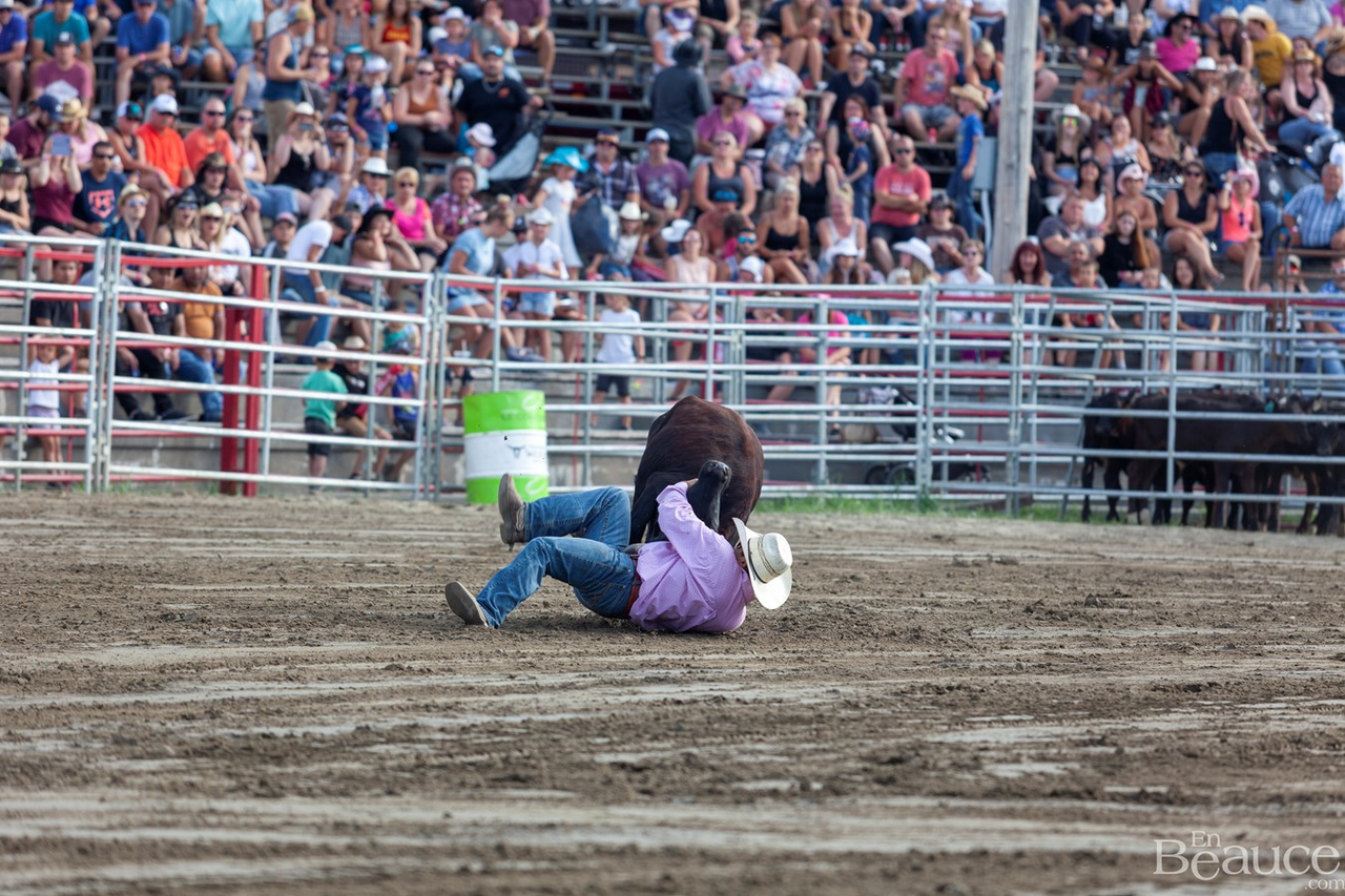 Un dernier rodéo enlevant pour les 43e Festivités Western de Saint-Victor