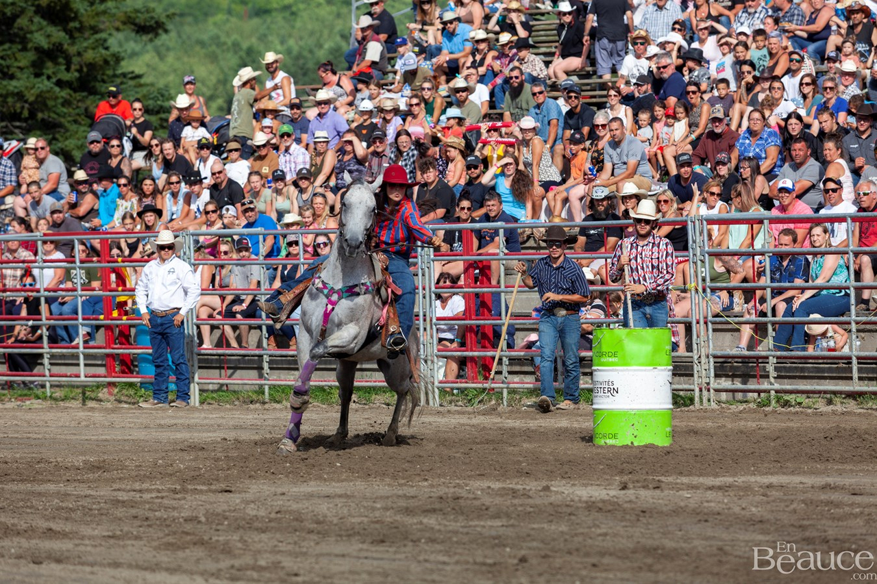 Un dernier rodéo enlevant pour les 43e Festivités Western de Saint-Victor