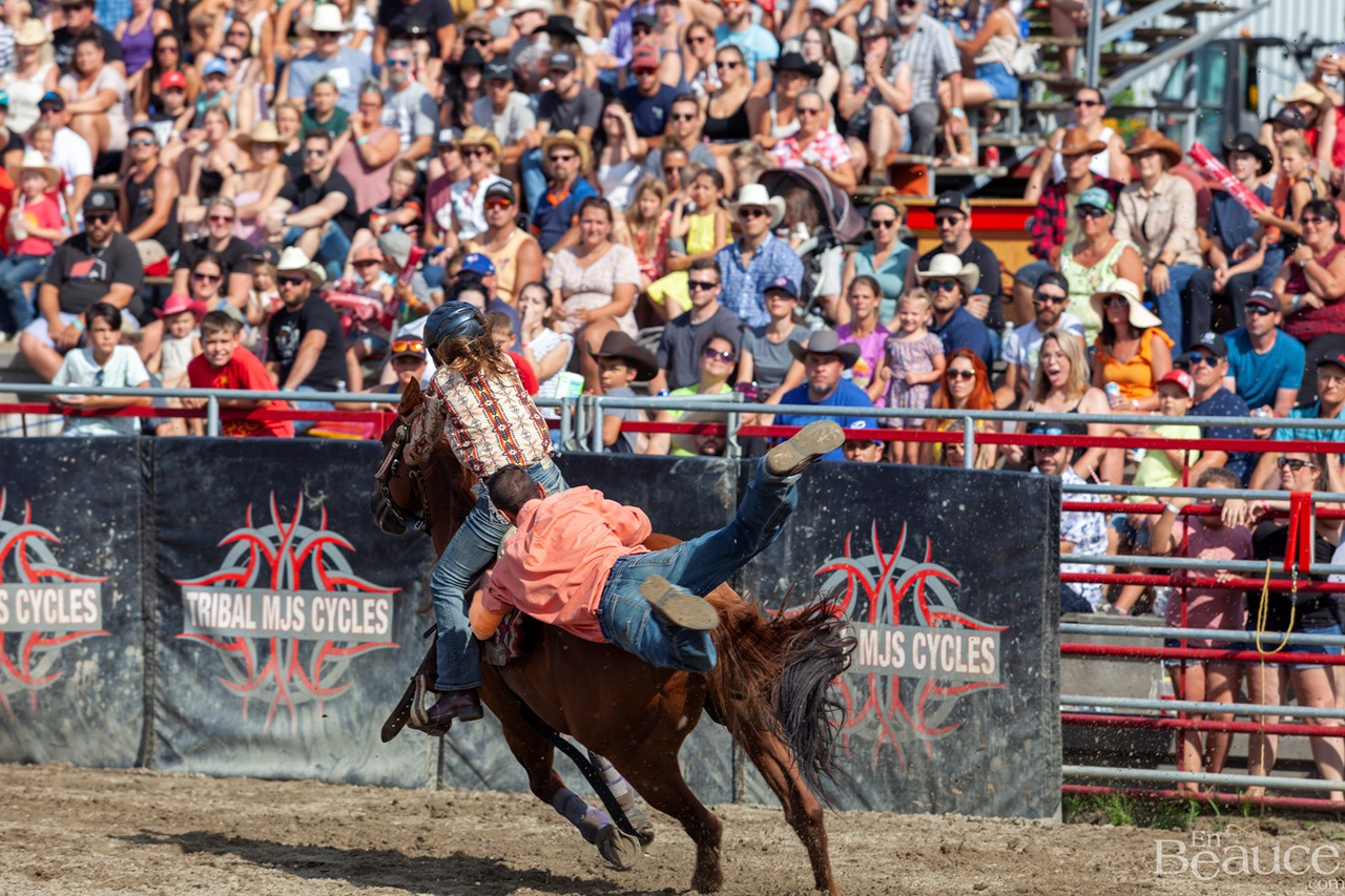 Un dernier rodéo enlevant pour les 43e Festivités Western de Saint-Victor