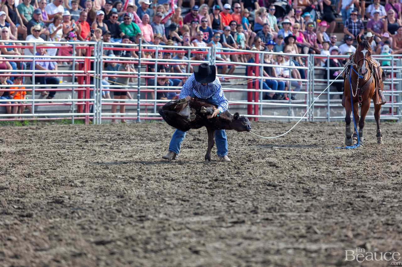 Un dernier rodéo enlevant pour les 43e Festivités Western de Saint-Victor