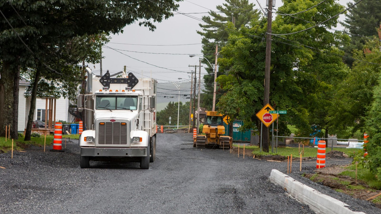Réfection de la première avenue: le chantier progresse très bien