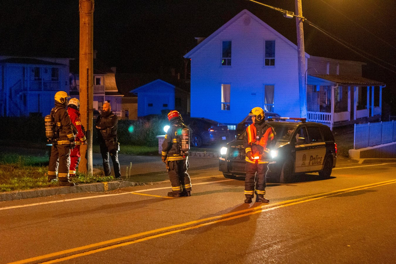 Collision sur la route 204 à Saint-Georges