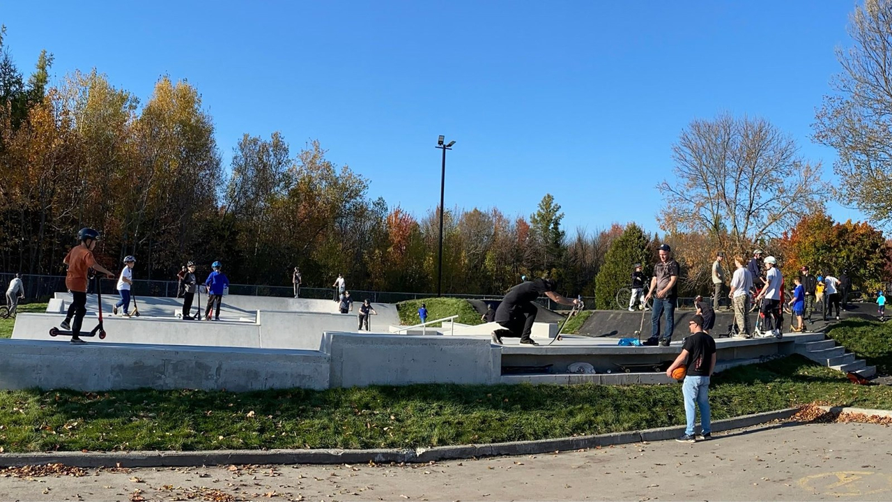 Saint-Lambert-de-Lauzon ouvre son parc de planche à roulettes