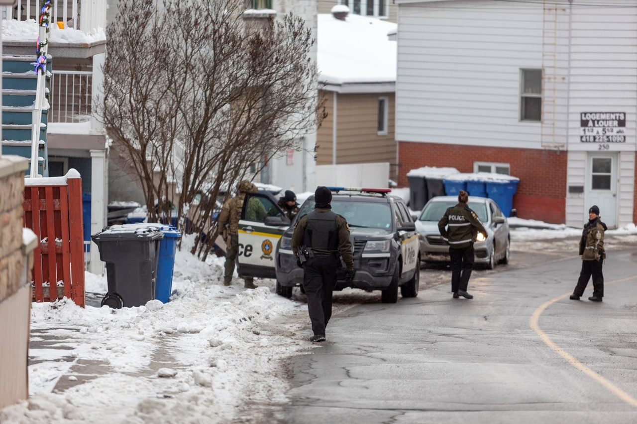 Un homme en crise à Saint-Georges
