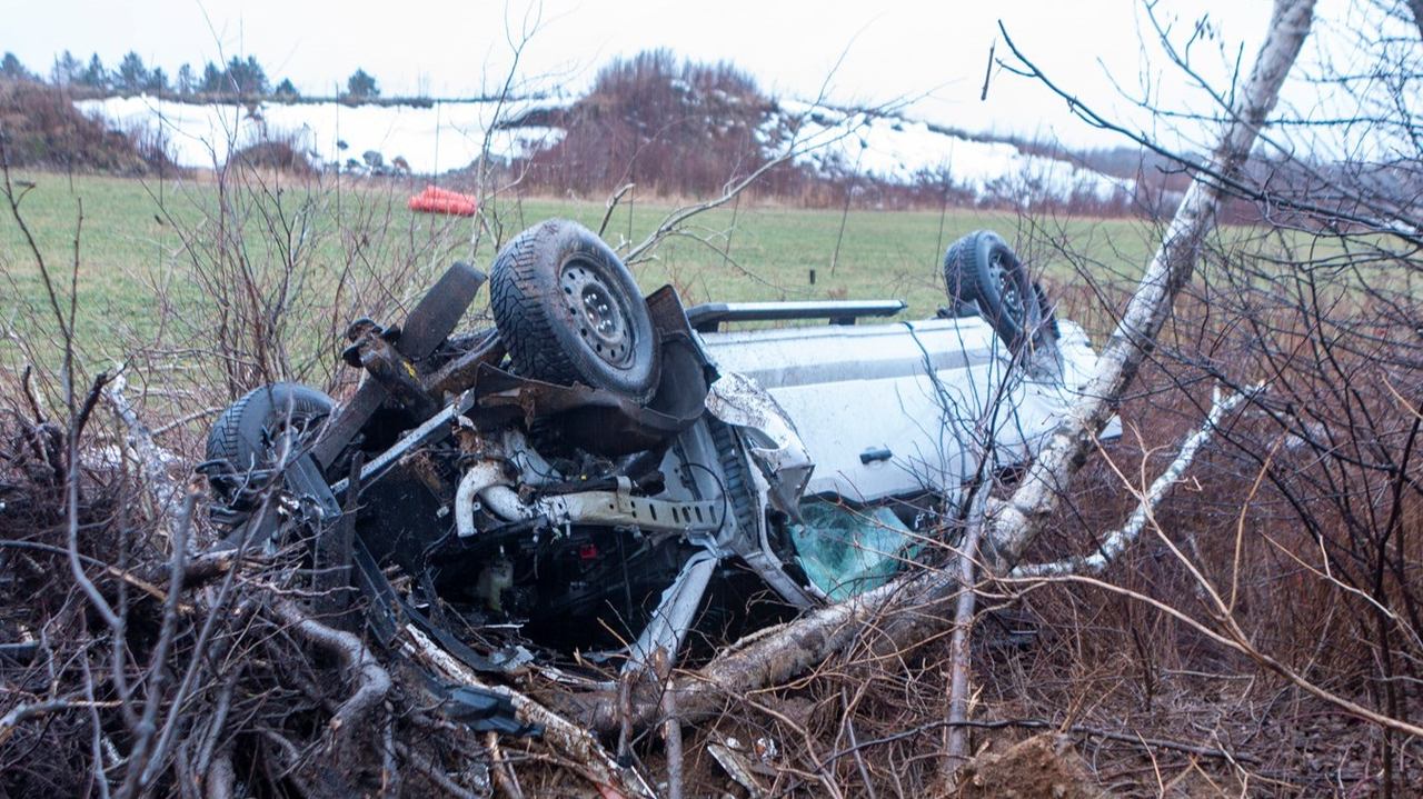 Vol, feu et accident en Haute-Beauce ce matin