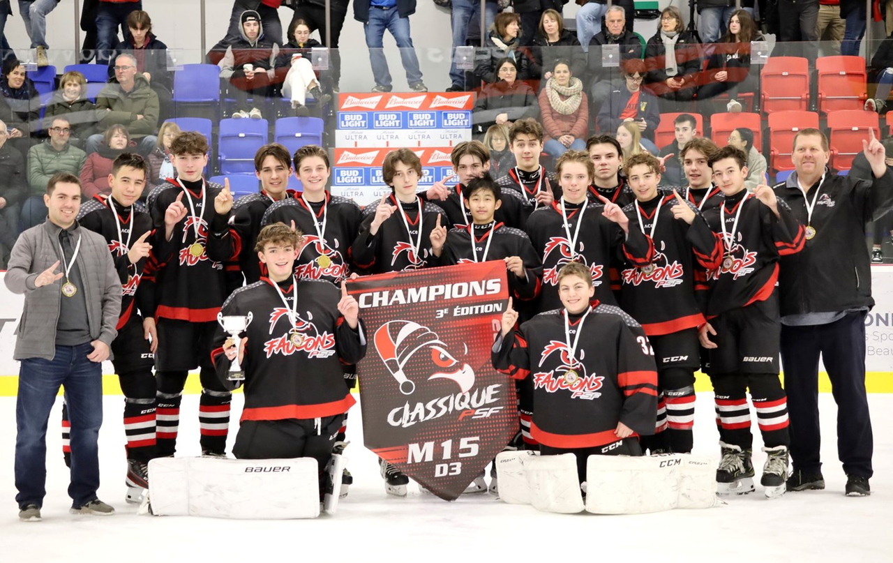 Champions M15 Faucons Polyvalente Saint-François
