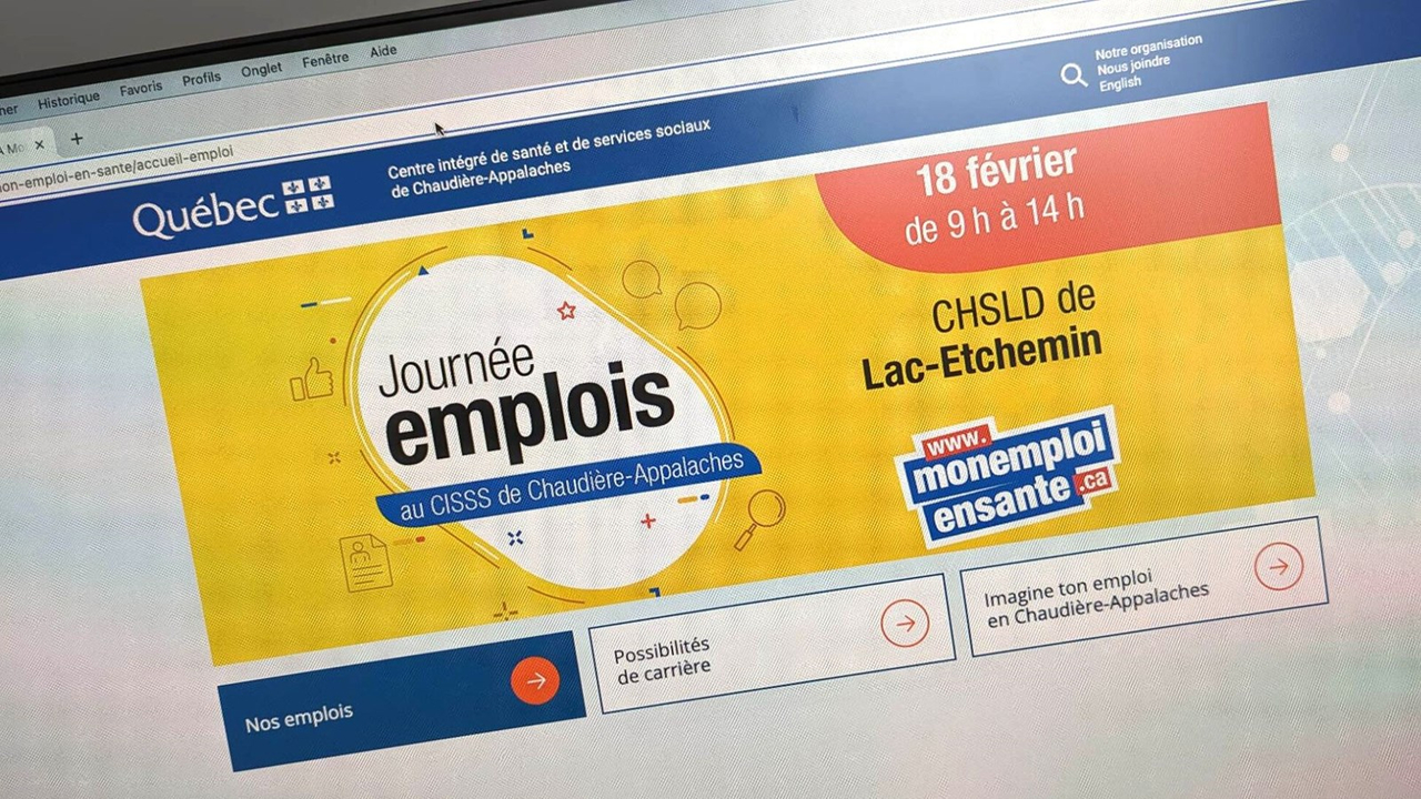 Le CISSS de Chaudière-Appalaches présente la Journée emplois