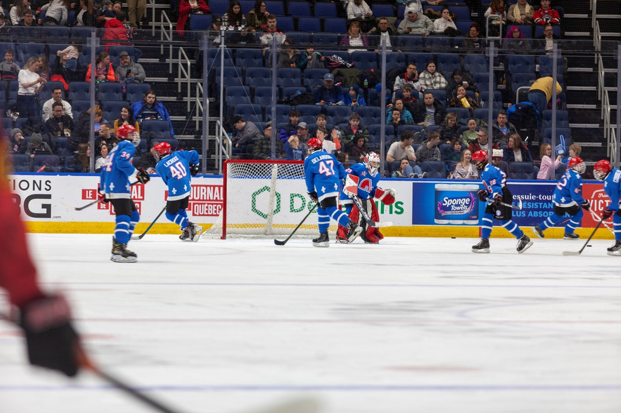 Les Petits Nordiques gagnent leur première partie