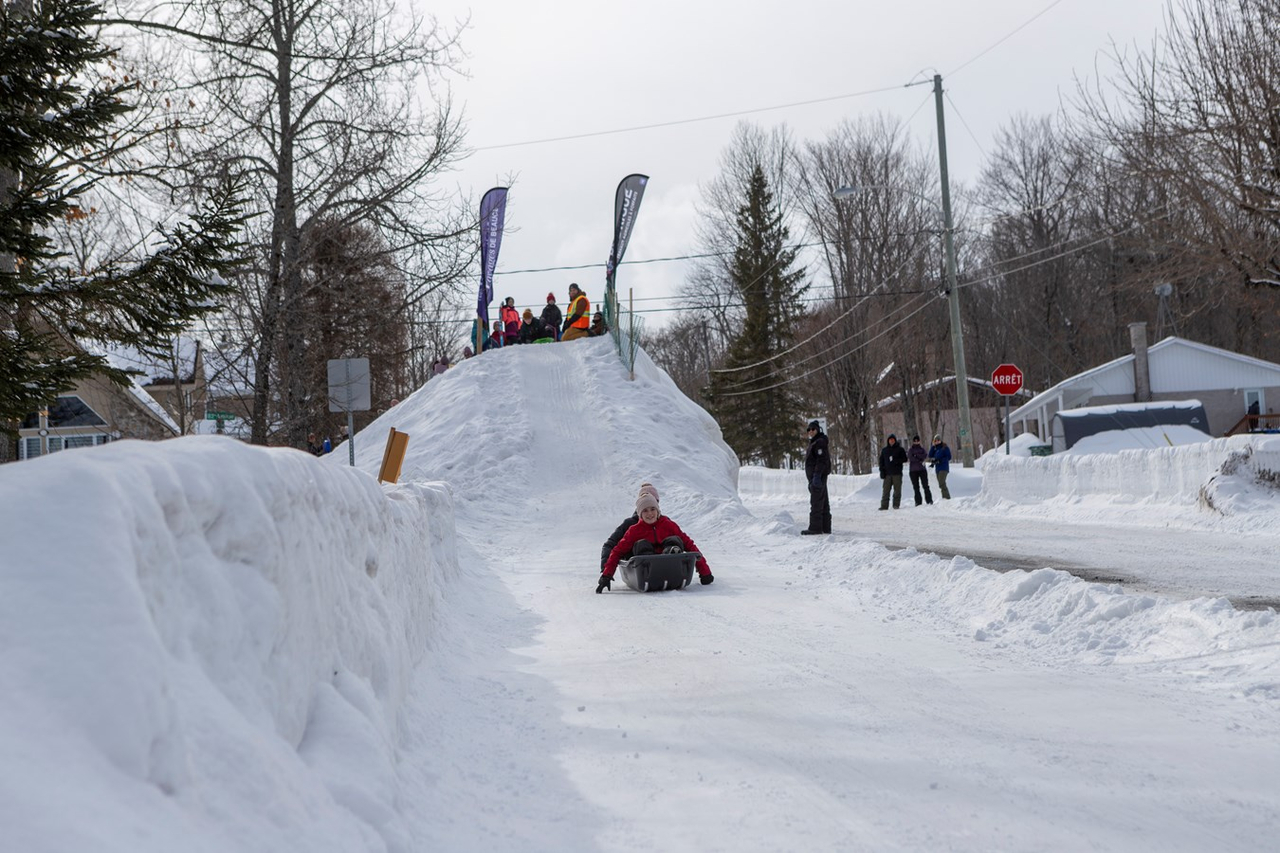 Beauceville: ça glisse sur la 110