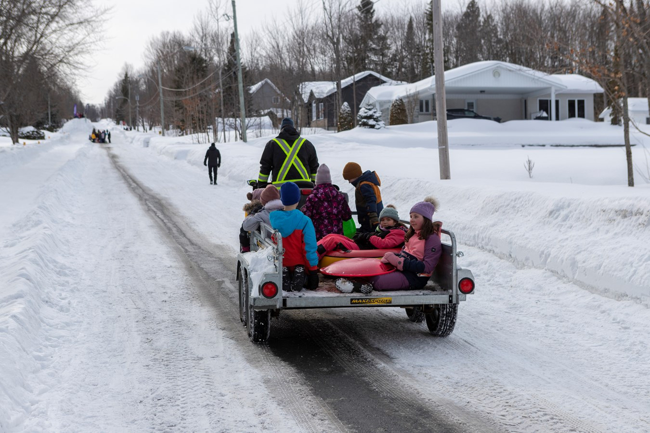 Beauceville: ça glisse sur la 110