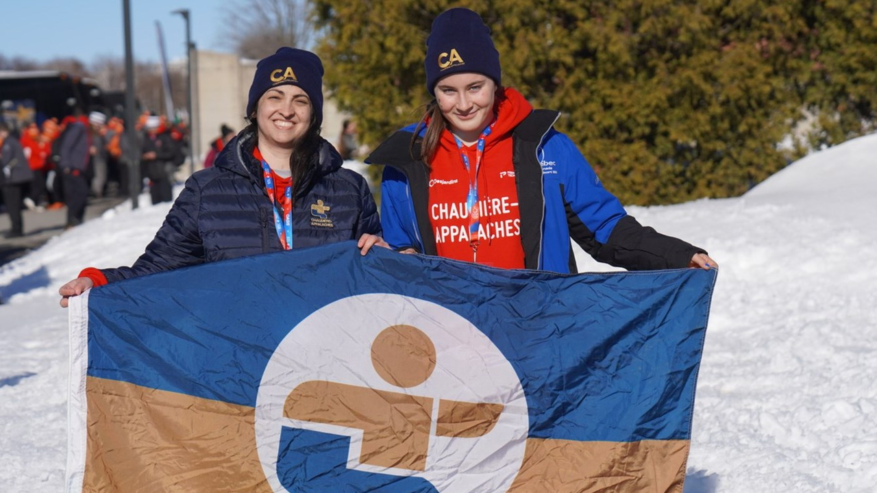 Jeux du Québec: Charline Bourque porte-drapeau de la cérémonie de clôture