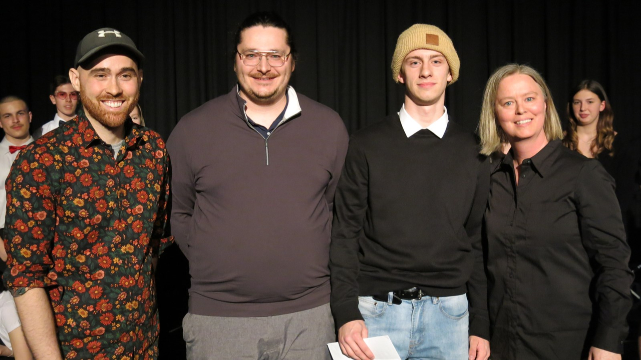 Thibault Eeckoute et le jury