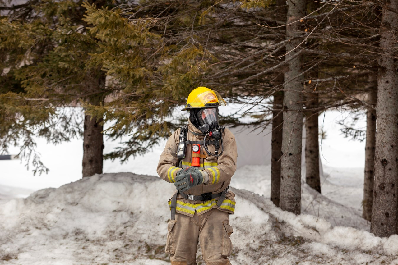 Feu de cheminée à Saint-Philibert