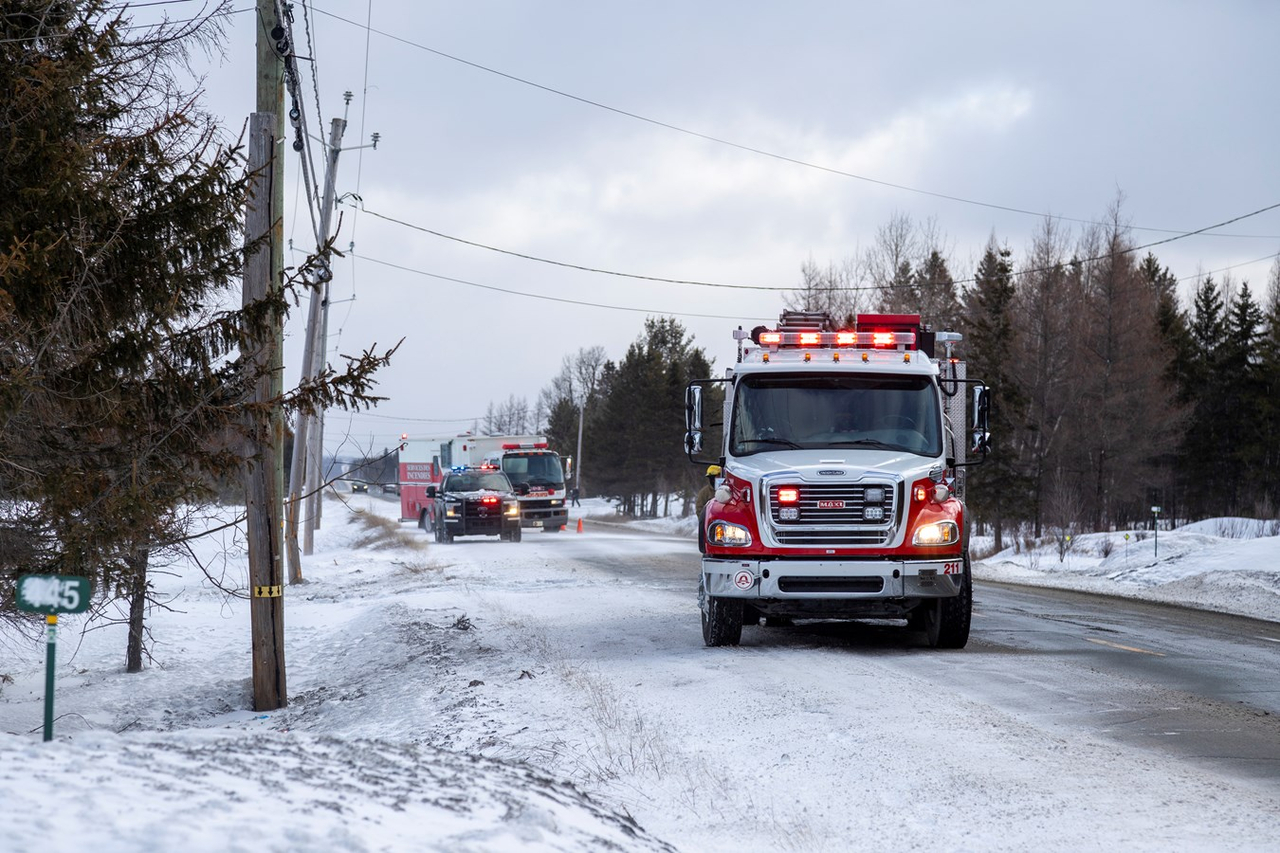 Beauceville: une collision frontale fait un blessé léger
