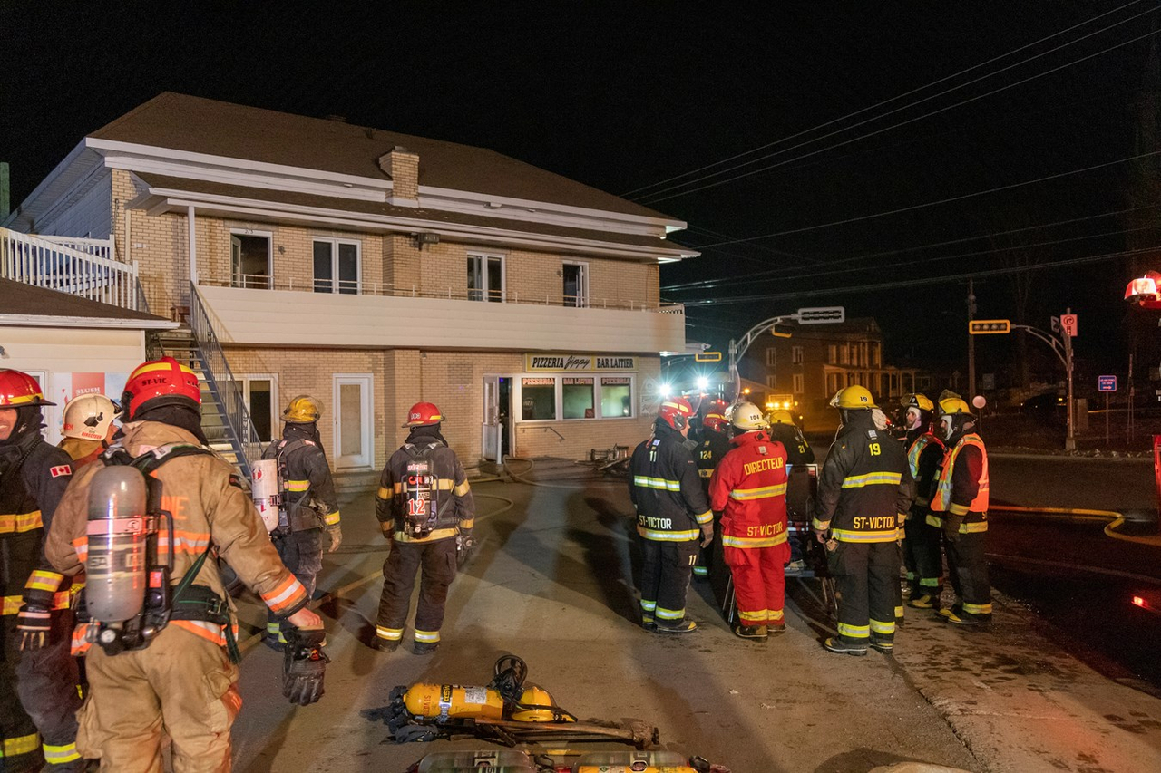 La Pizzeria Jippy lourdement endommagée par un incendie