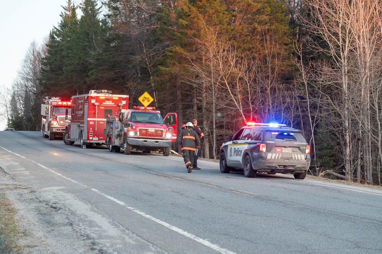 Accident à Adstock: le conducteur de 19 ans est décédé