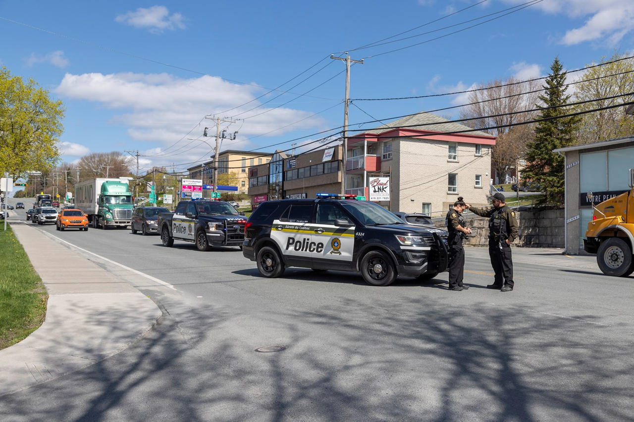 Accident avec piéton 119e Rue & boulevard Lacroix