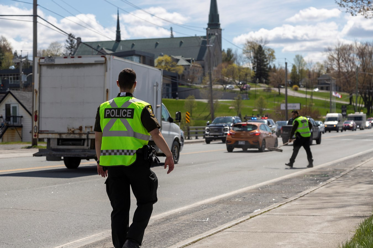 Accident avec piéton 119e Rue & boulevard Lacroix