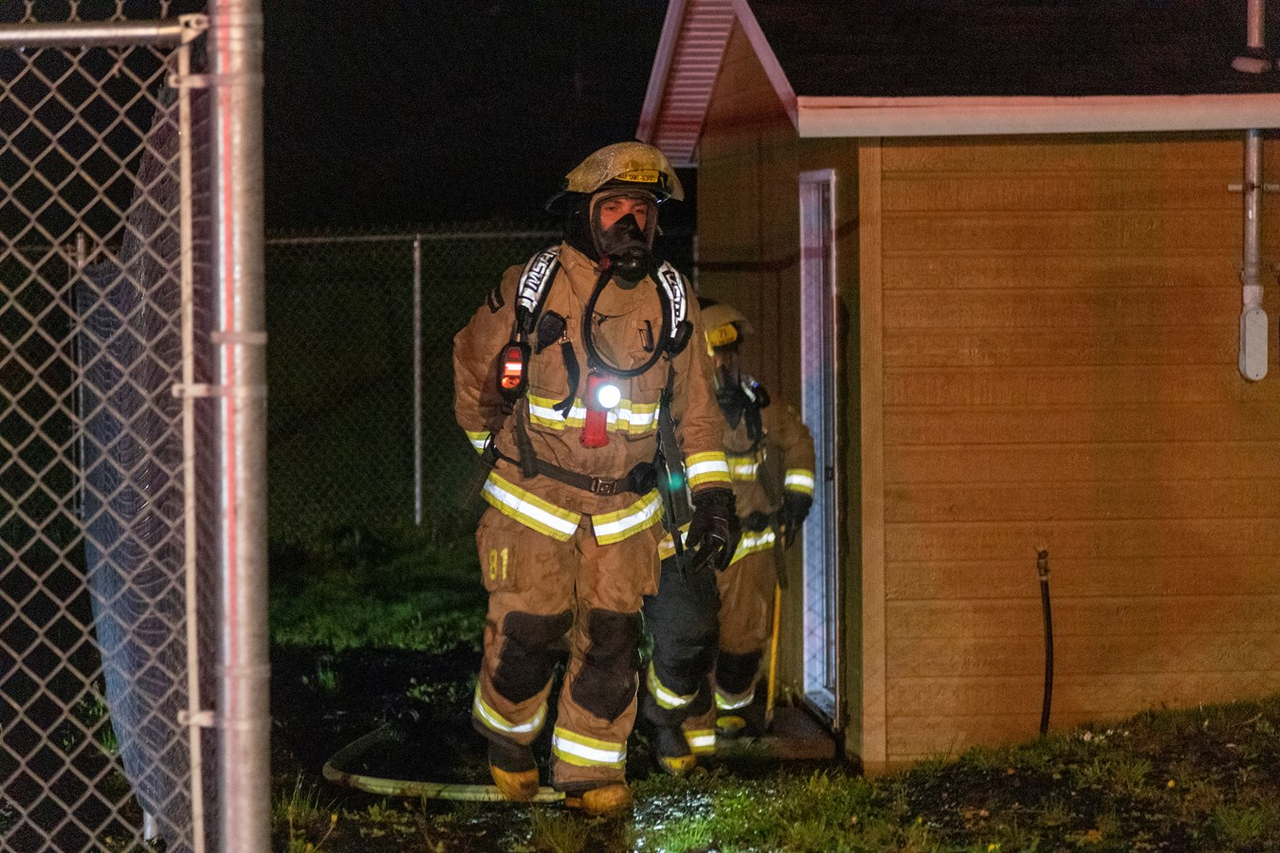 Un incendie de roulotte au camping de La Roche D'or