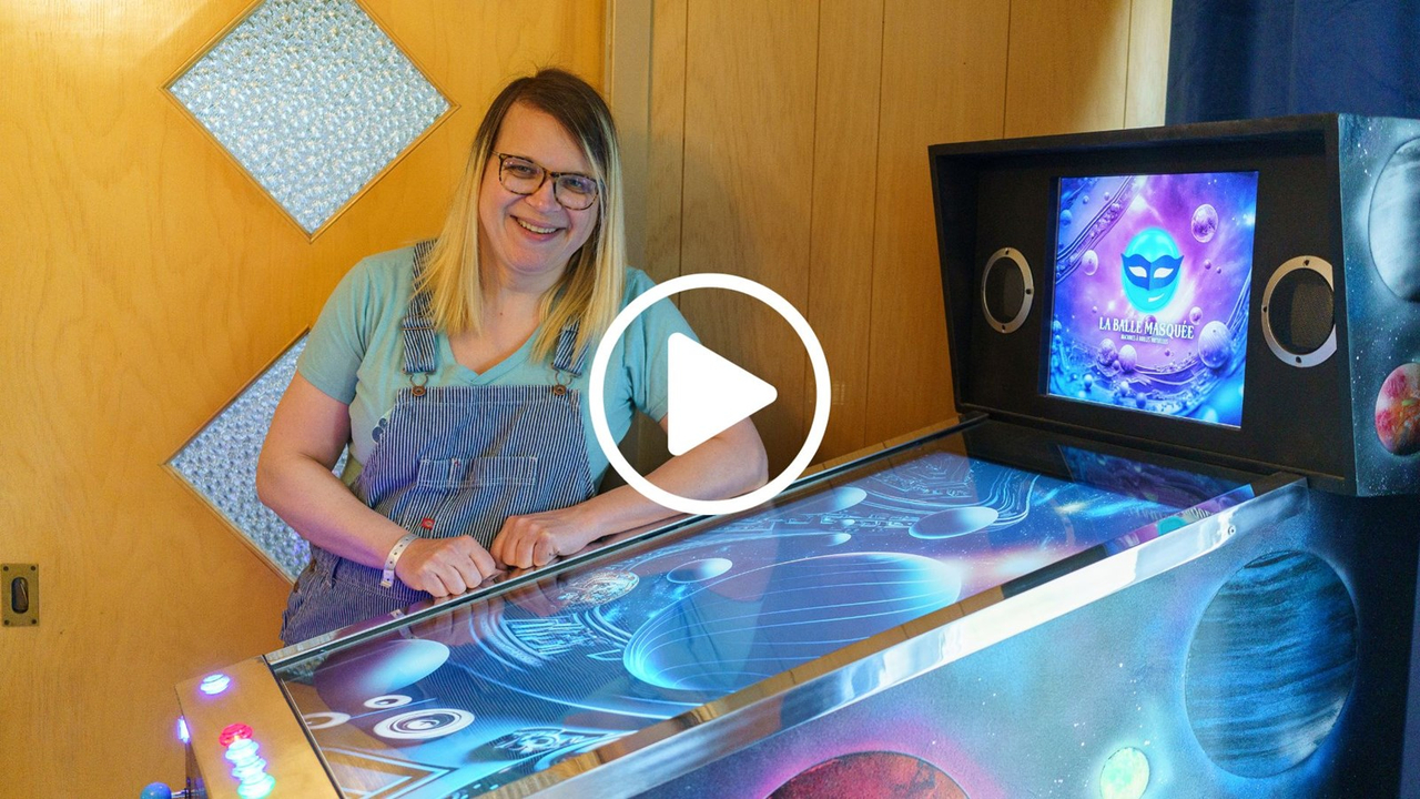 Michelle Lambert crée du bonheur avec ses machines à boules virtuelles