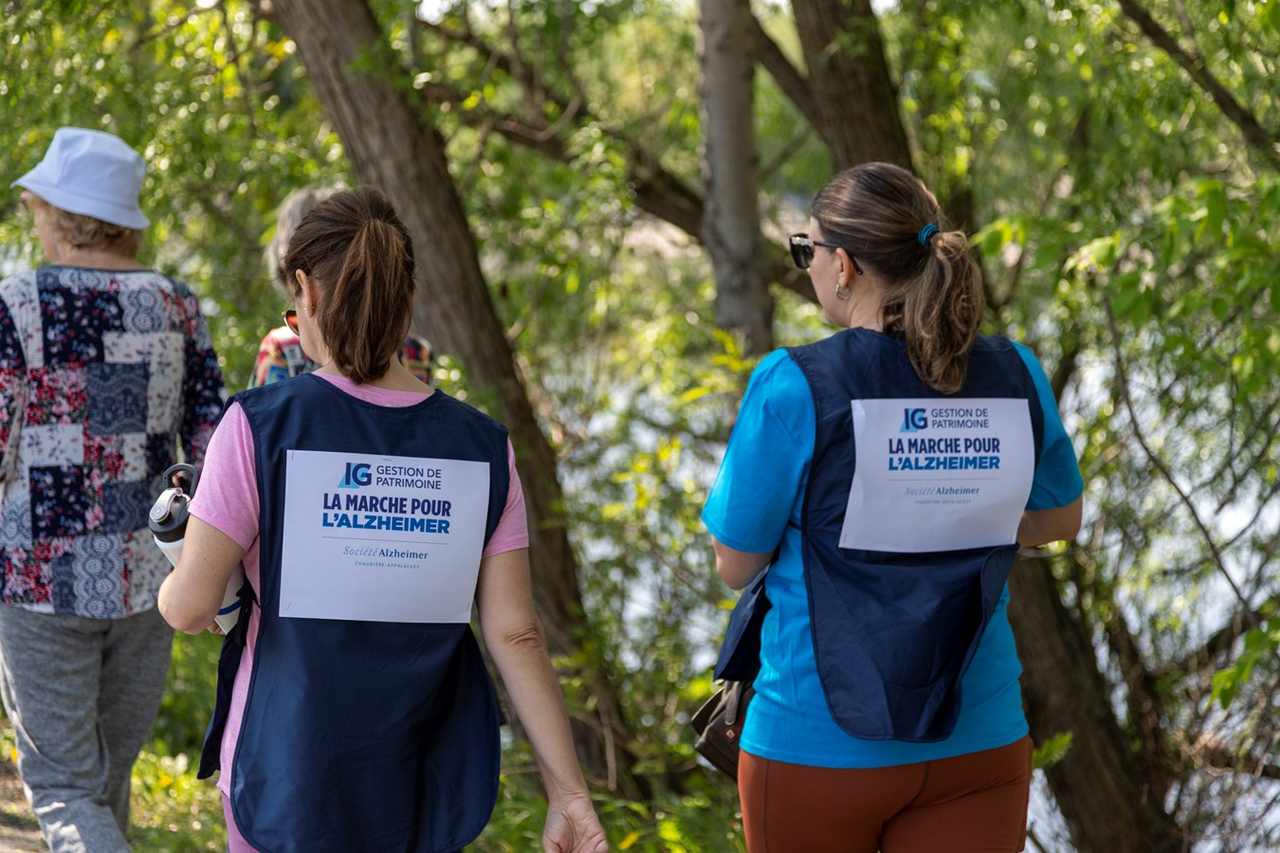 Plus de 50 000 $ récoltés à la Marche pour l'Alzheimer
