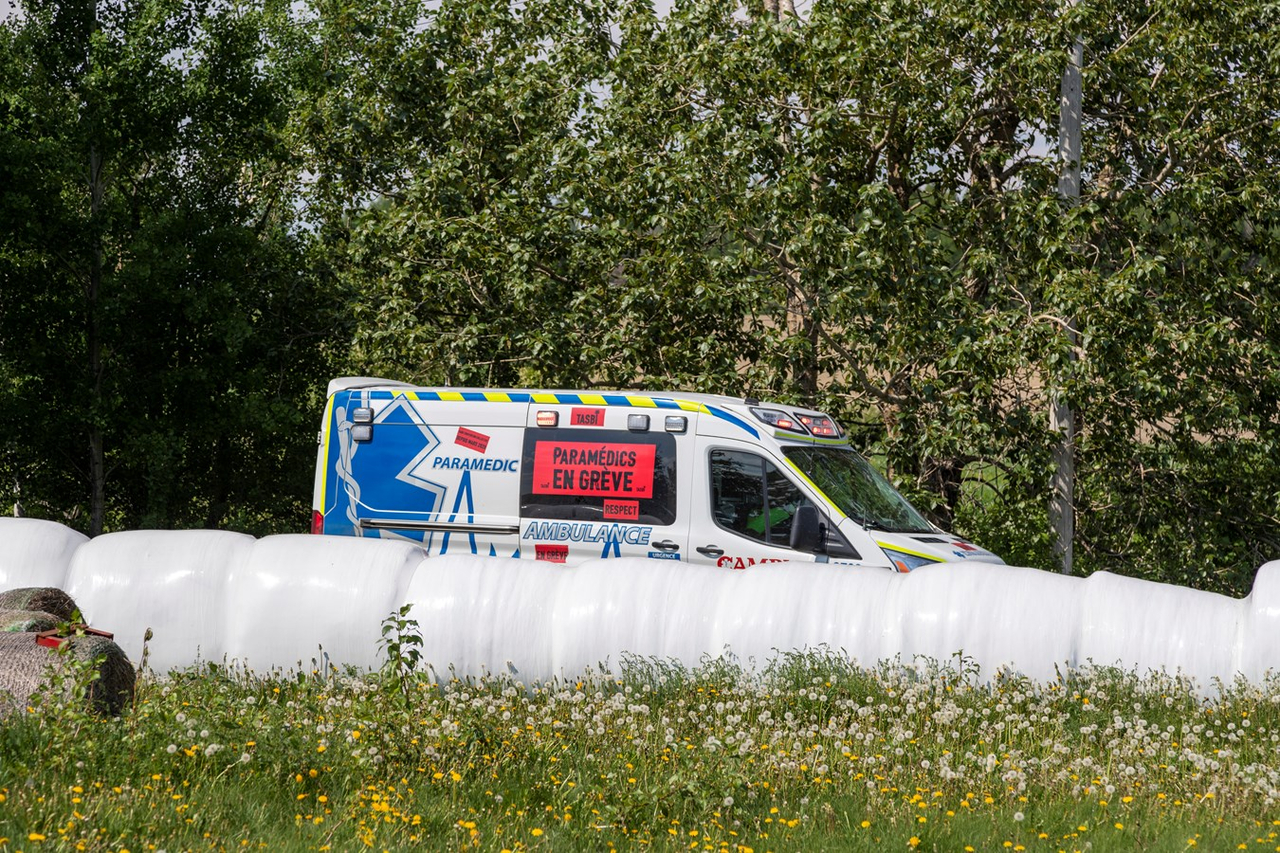 Un blessé mineur dans une sortie de route