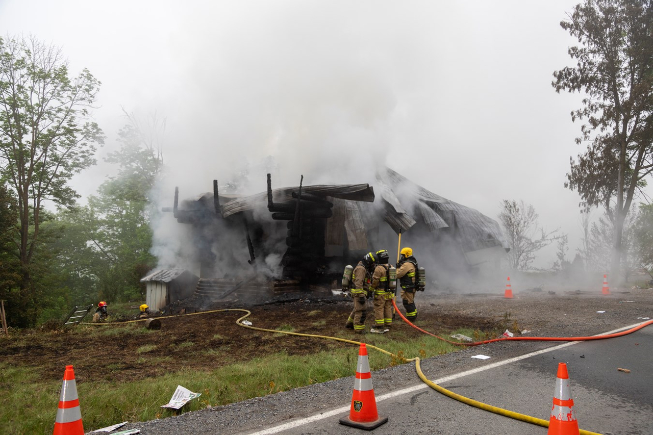 Scott: un incendie criminel survenu tôt ce matin