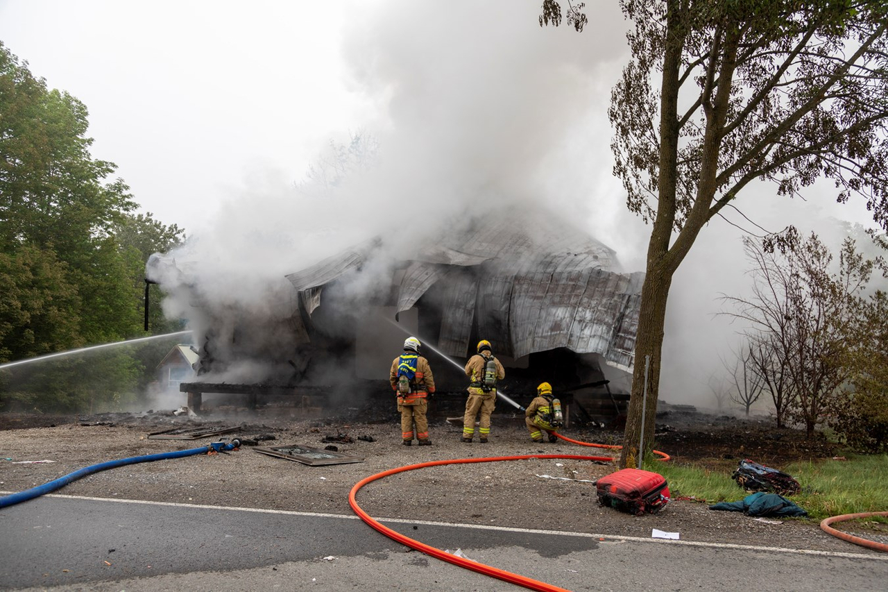 Scott: un incendie criminel survenu tôt ce matin