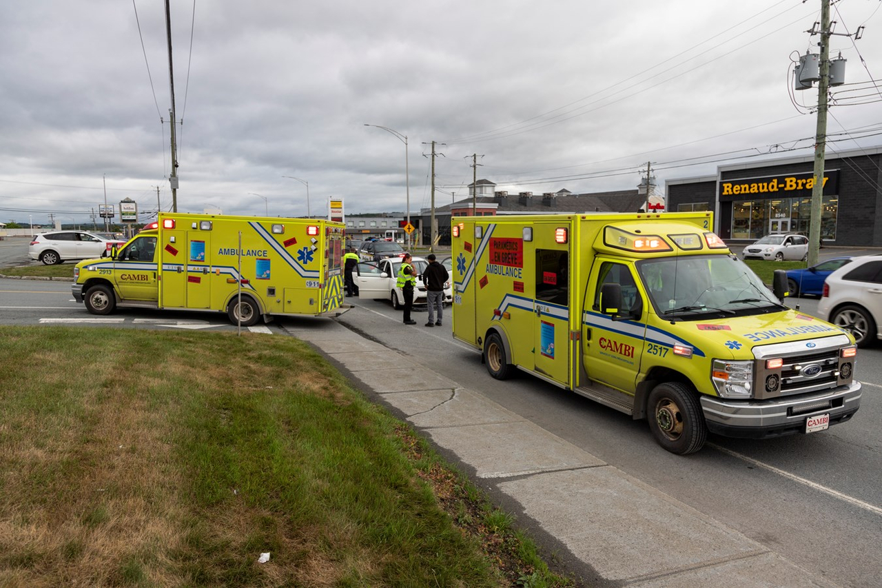 Un accident sur le boulevard Lacroix fait un blessé léger
