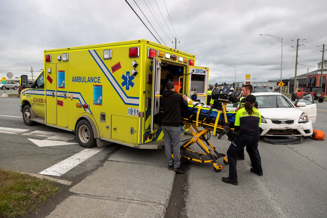Un accident sur le boulevard Lacroix fait un blessé léger