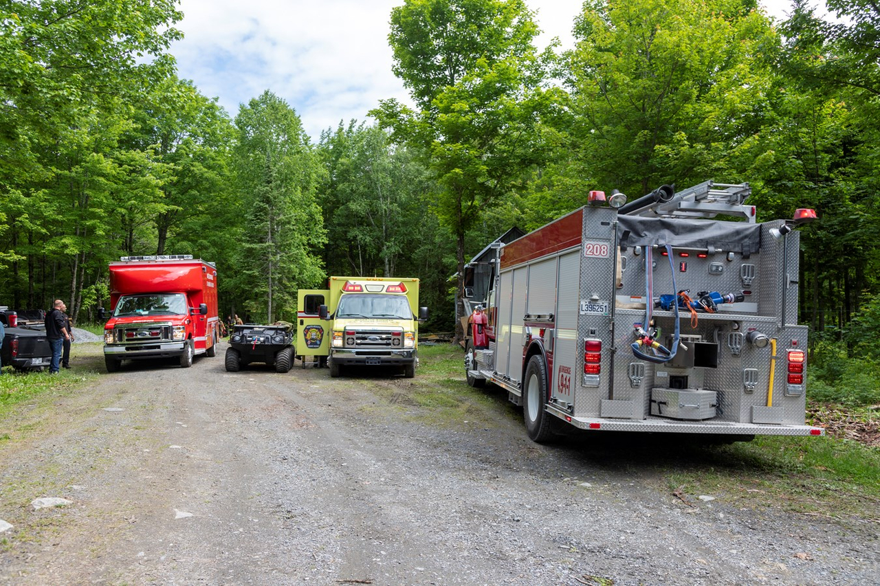 Un quadragénaire se blesse en forêt
