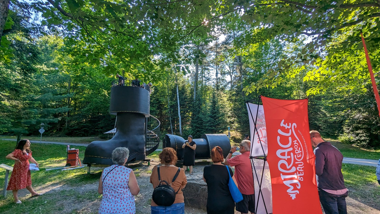 Un nouveau Miracle beauceron est arrivé au parc des Sept-Chutes