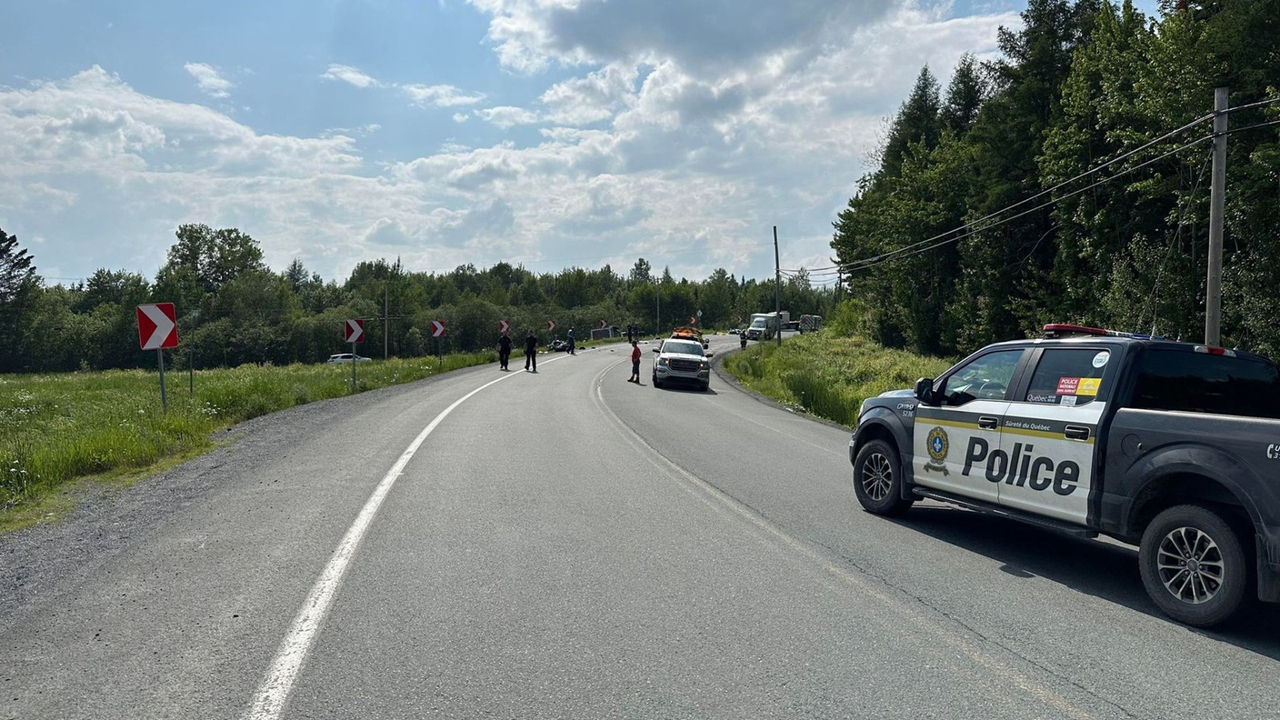 Accident à Beauceville: les deux motocyclistes sont décédés