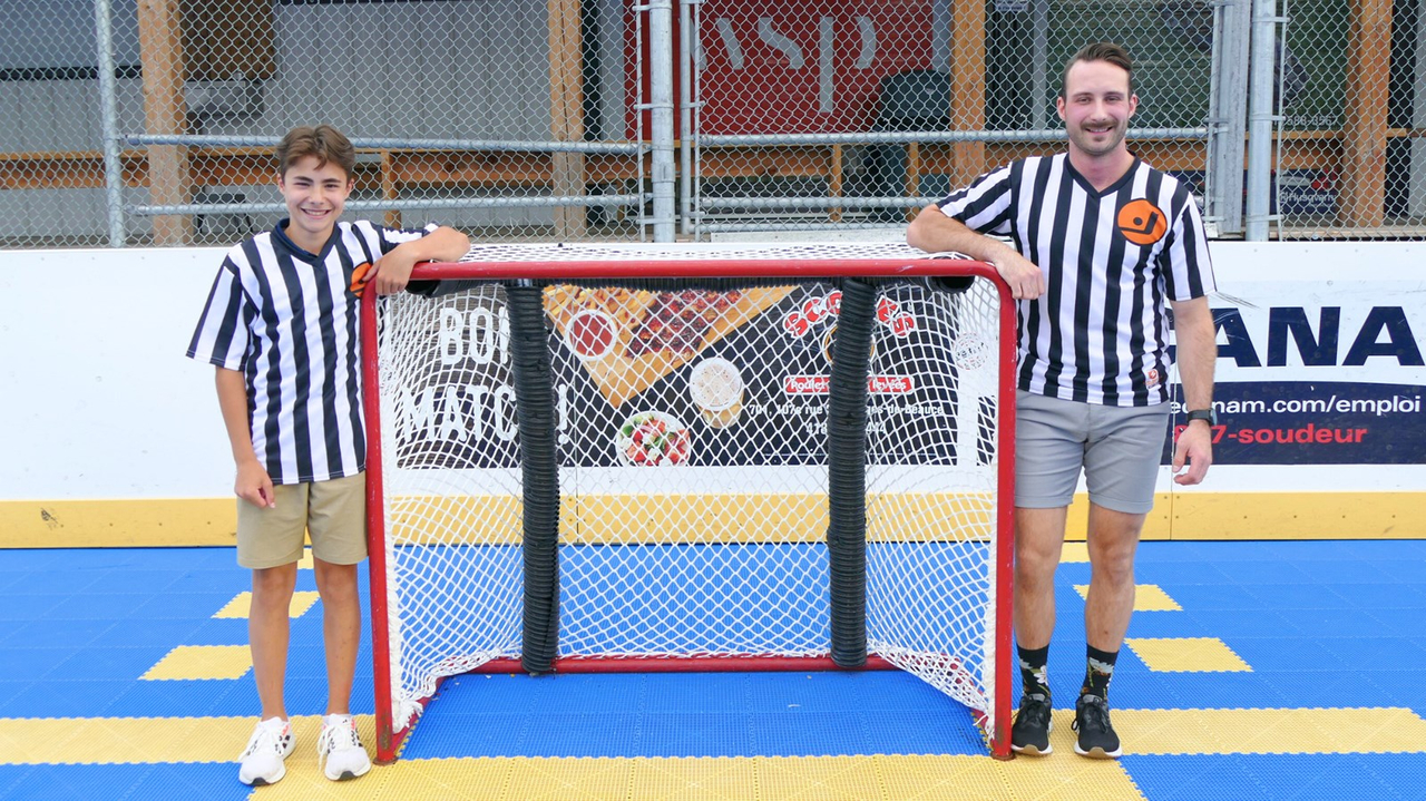 Zachary Nadeau et Bryan Groleau