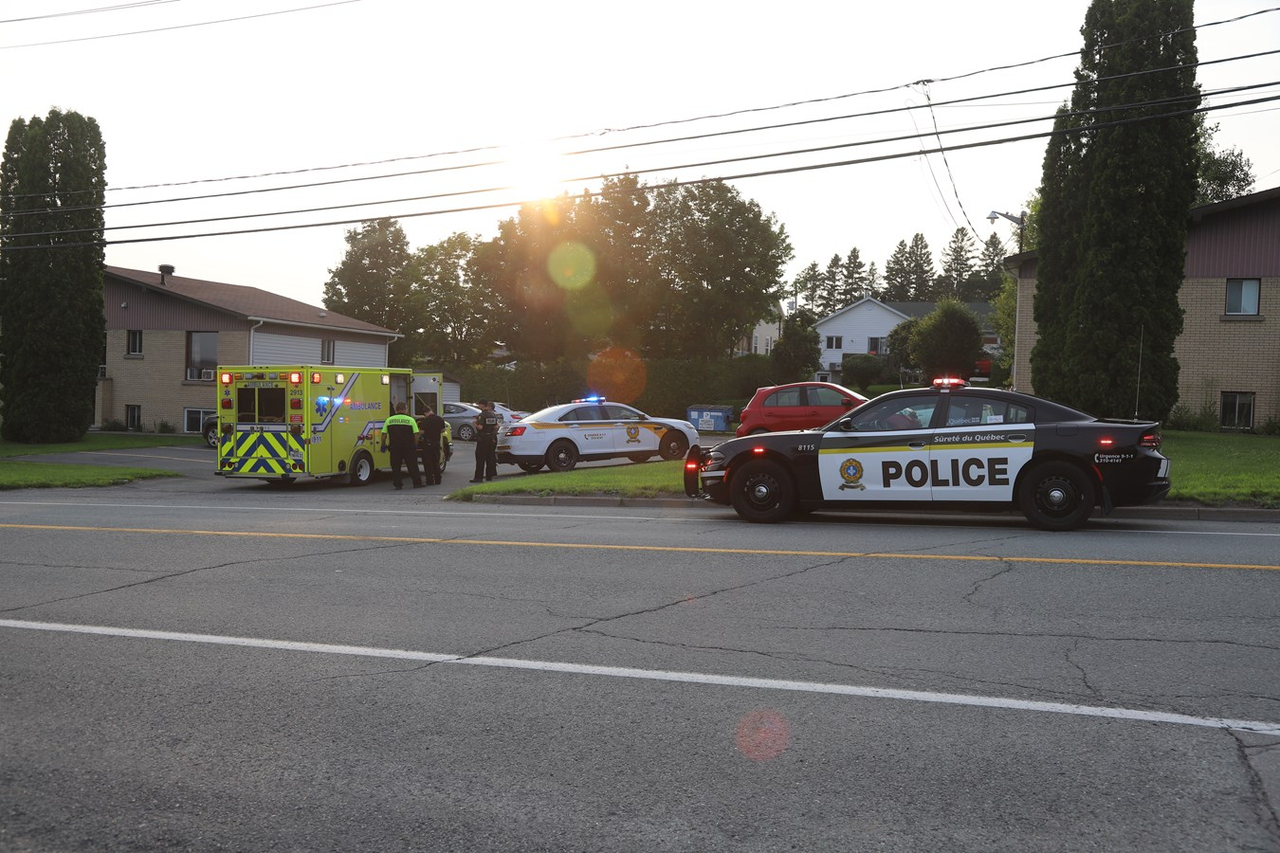 Collision entre un véhicule et un vélo