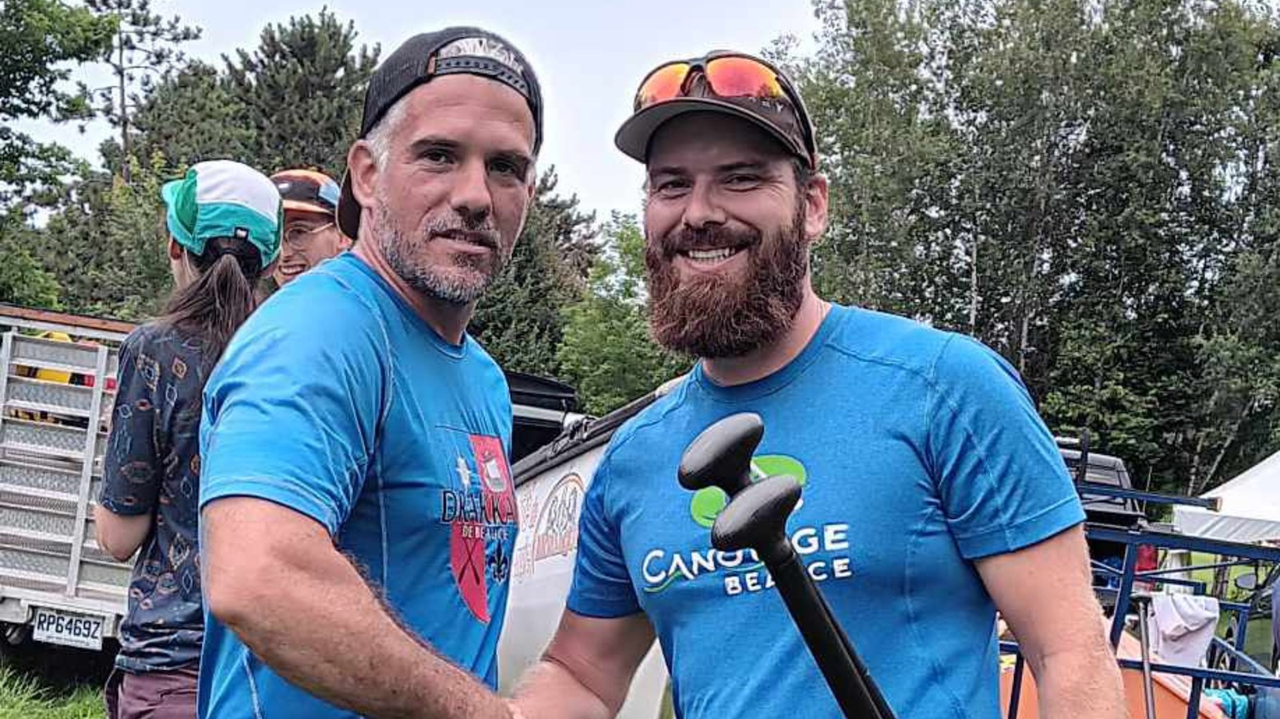 Canotage Beauce en rodage à Trois-Rivières