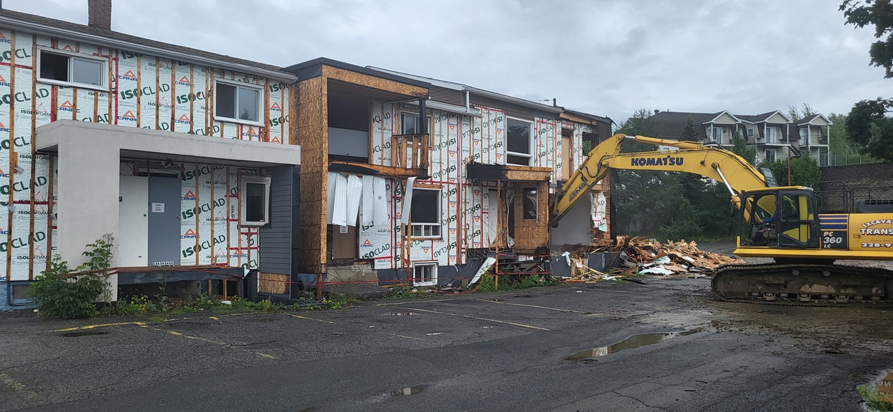 Saint-Georges: un troisième bâtiment démoli sur la 1re avenue