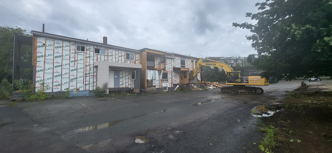 Saint-Georges: un troisième bâtiment démoli sur la 1re avenue