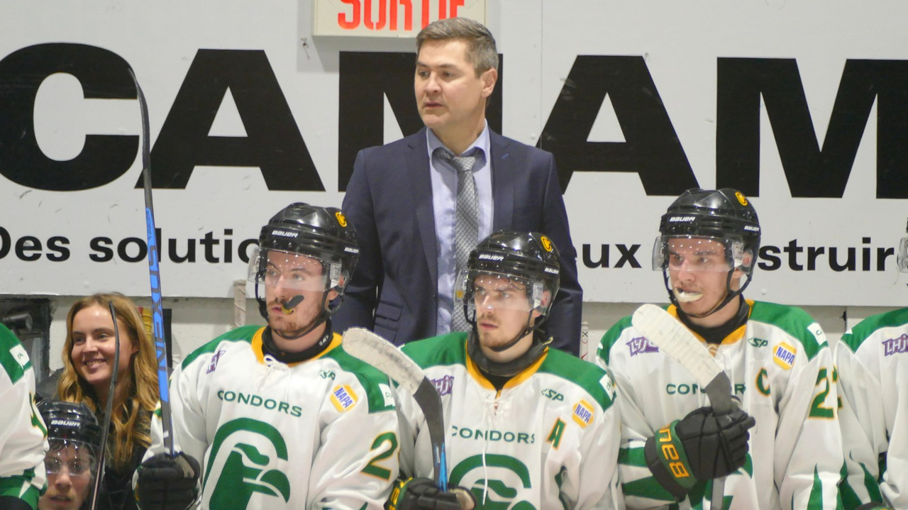 Condors hockey: « une équipe avec de belles ambitions », dit Jonathan Ferland