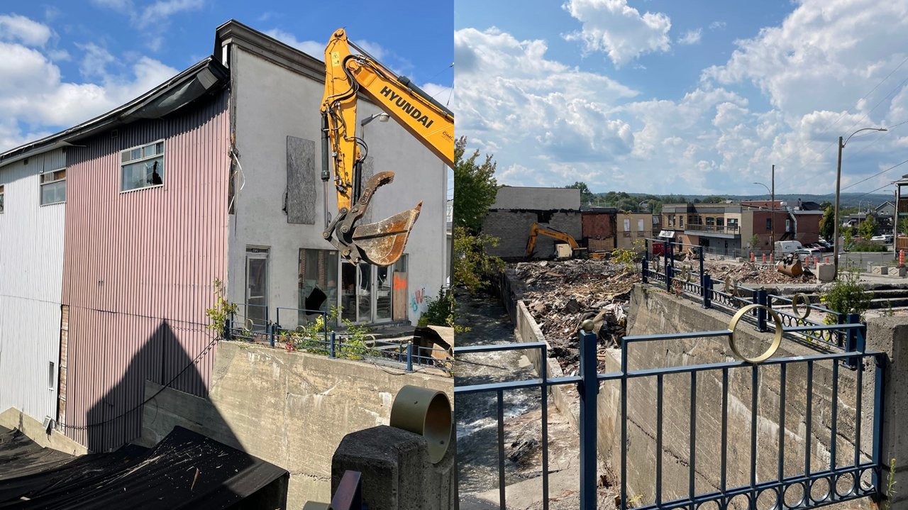 Saint-Georges: la démolition des bâtiments de la 120e est terminée