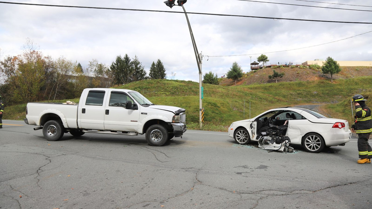 Deux blessés mineurs dans un accident à Saint-Georges