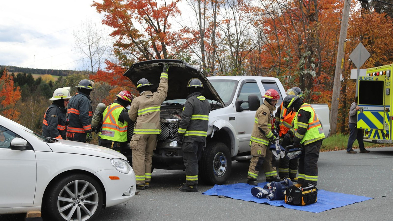 Deux blessés mineurs dans un accident à Saint-Georges