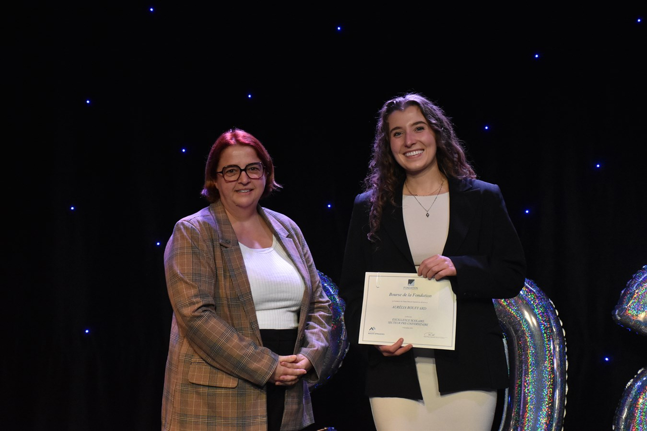 Aurélia Bouffard - Bourse Excellence scolaire