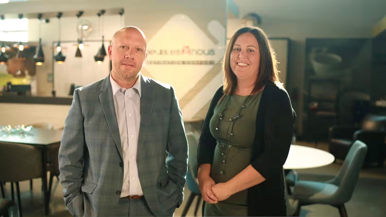 Michel Tardif et Karline Turcotte