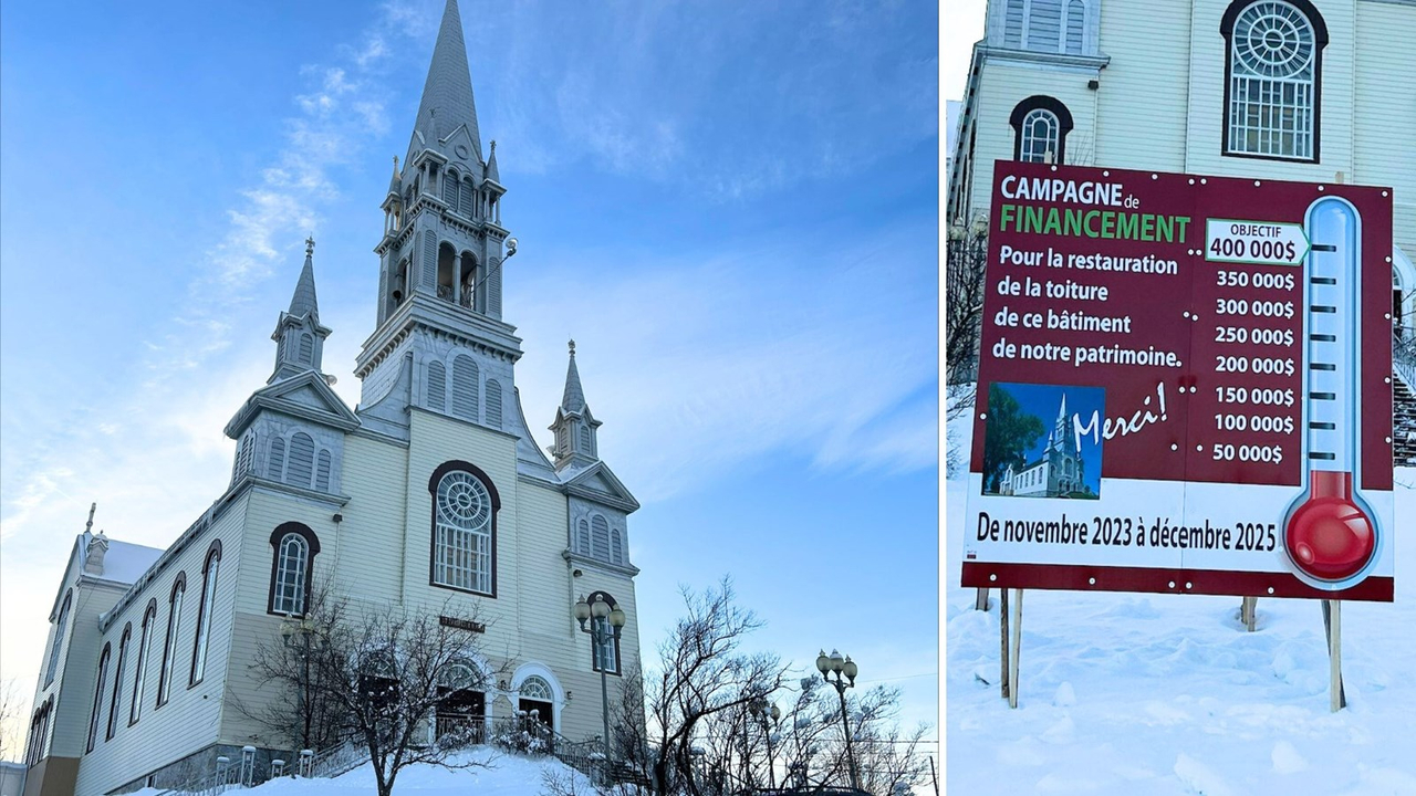 Une campagne de financement pour la réfection de la toiture de l'église de Saint-Prosper