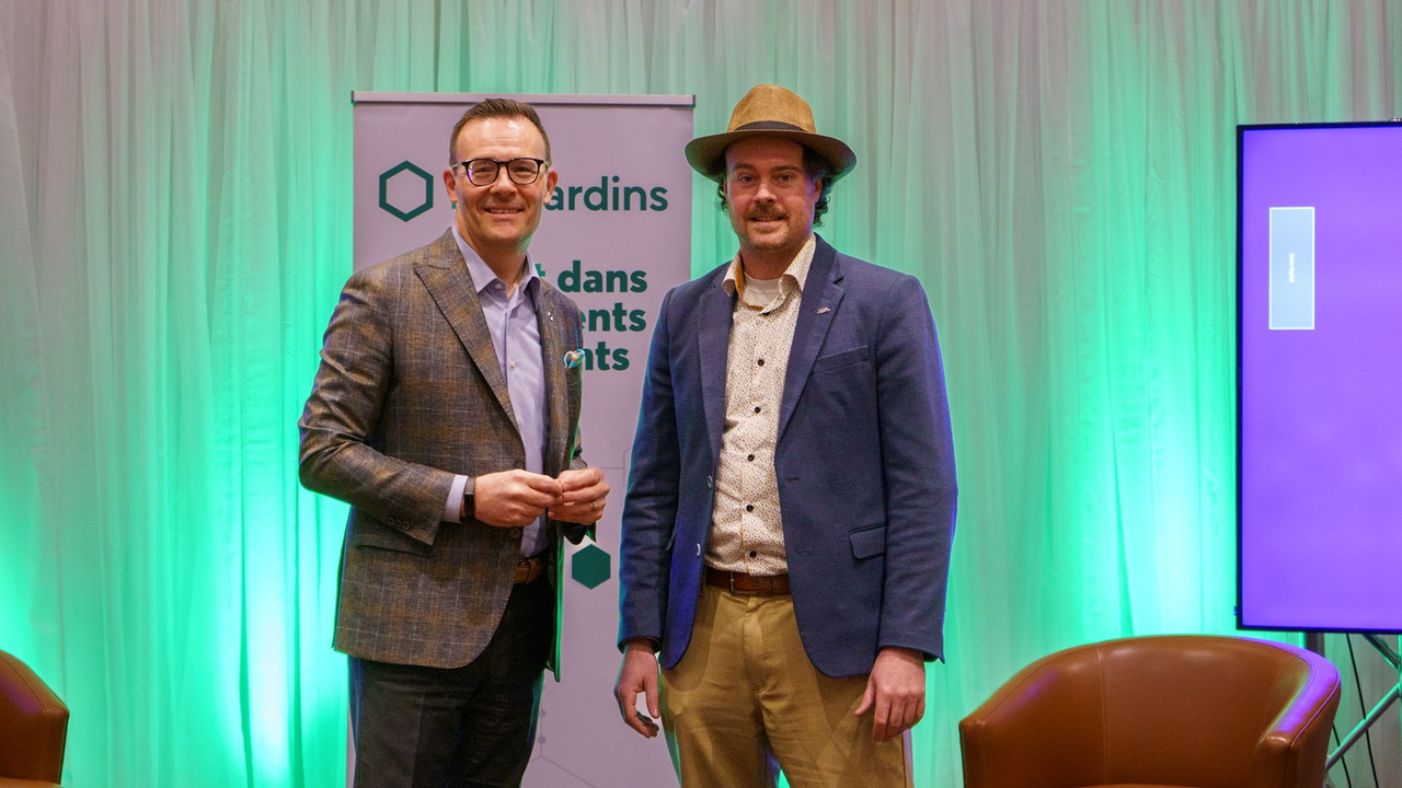 Guy Cormier et Samuel Pépin