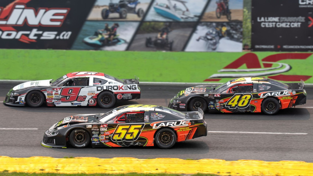 Les trois meilleurs de la saison 2023 sont de retour: le grand champion Raphaël Lessard (48), le vice-champion, Mathieu Kingsbury (9), et le troisième au classement, William Larue (55).