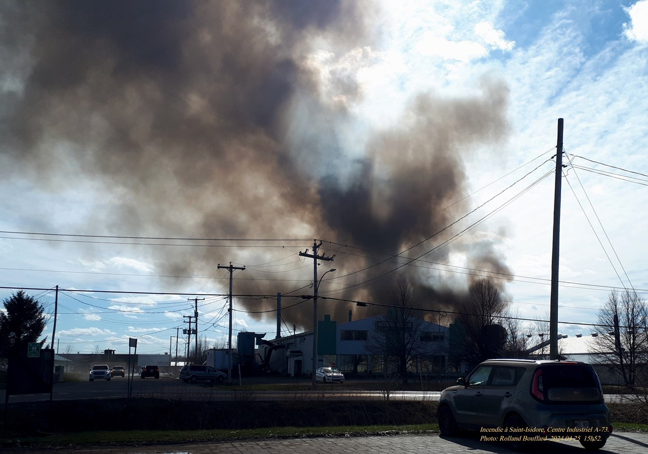 L'incendie à Saint-Isidore considéré comme suspect