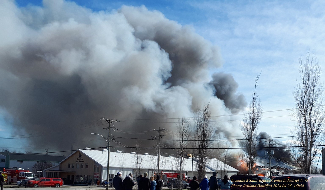 L'incendie à Saint-Isidore considéré comme suspect
