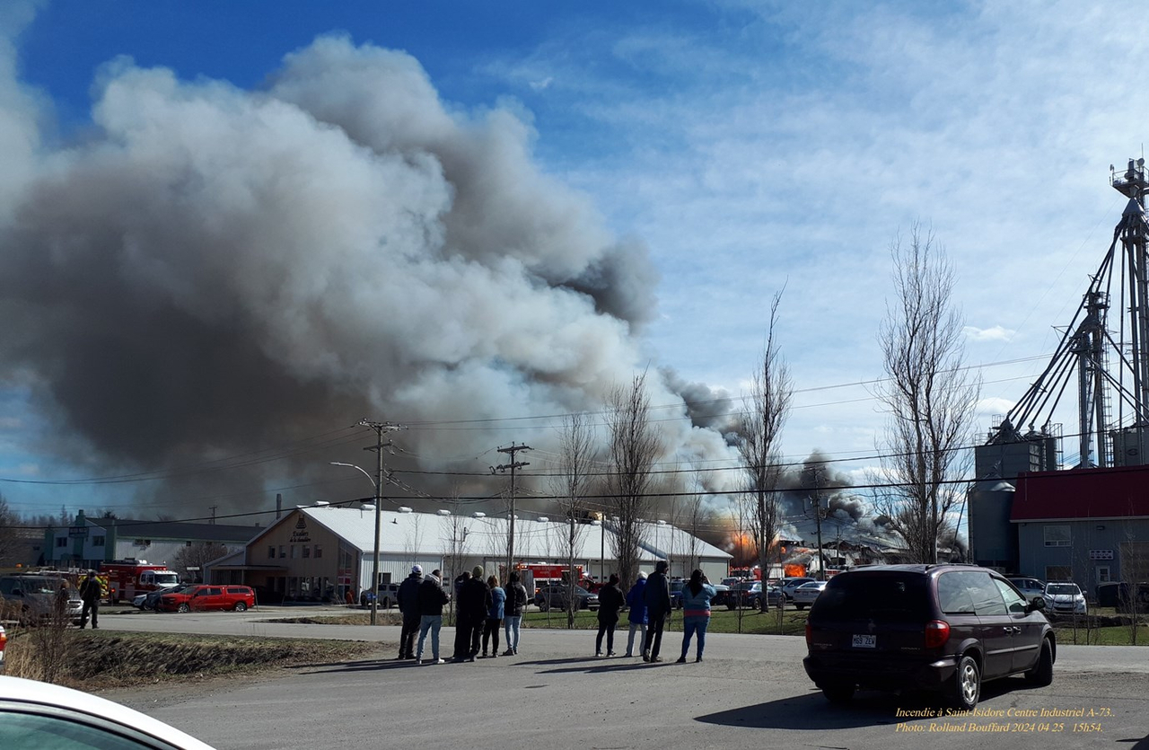 L'incendie à Saint-Isidore considéré comme suspect